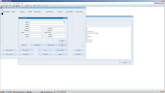 Oracle Functional Financials - Demo смотреть онлайн