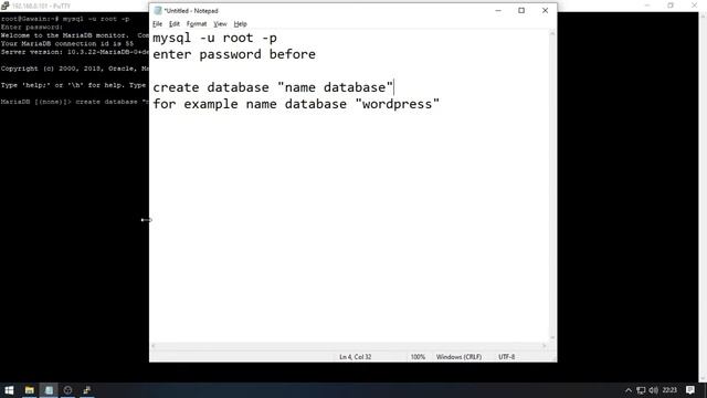 Install and Configuration MariaDB Server(Database) on Debian 10 'Buster' смотреть онлайн