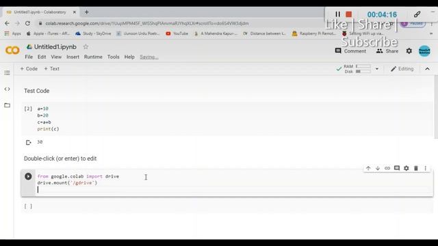 Google Colab - Introduction смотреть онлайн