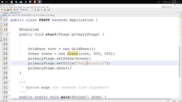 JavaFX Creating Registration Box| ProgSoftMR | JAVAFX Part 1 смотреть онлайн