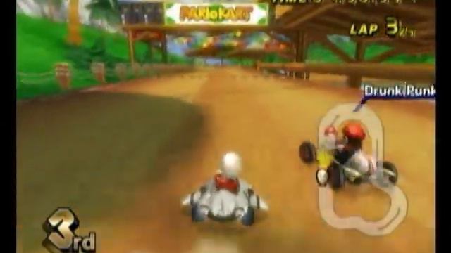 Mario Kart Wii Online 8-02-2008 смотреть онлайн