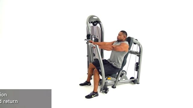 Matrix Fitness: Aura Converging Chest Press Setup & Movements смотреть онлайн