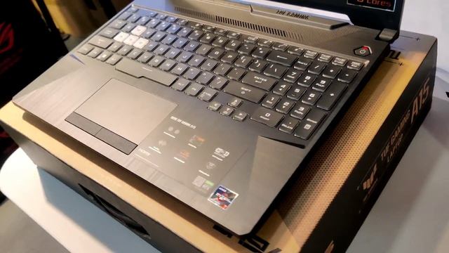 ASUS TUF A15 (2021) FA506QM RYZEN 7 5800H RTX 3060 REVIEW & UNBOXING смотреть онлайн