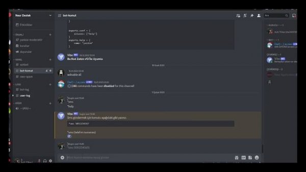 Discord sms bomber bot Replit
