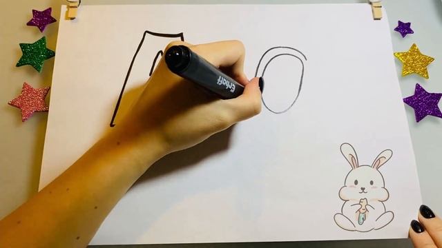 How To Draw An Alphabet ? / How to Draw ABC / Drawing Alphabet for children / LETTERS for Kids /EAS смотреть онлайн