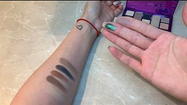 INFLUENCE BEAUTY Палетка теней XIMERA обзор свотчи смотреть онлайн