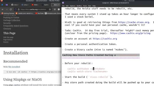 NixOS 31: Caching Source Builds With Cachix смотреть онлайн