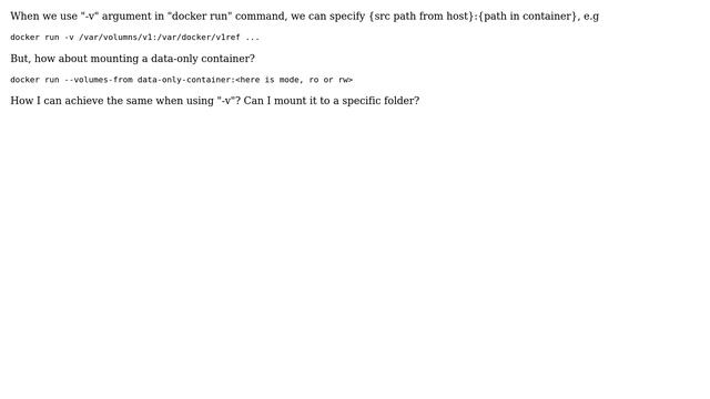 DevOps & SysAdmins: Docker: Mount directory from one container to a specific path in another смотреть онлайн