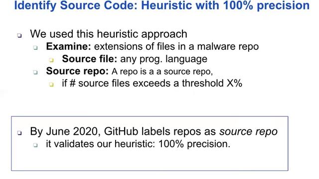 SourceFinder Finding Malware Source Code from Publicly Available Repositories in GitHub смотреть онлайн
