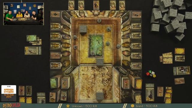 РЕТРОСРЕДА. Играем в настольную игру The Adventurers: The Pyramid of Horus смотреть онлайн