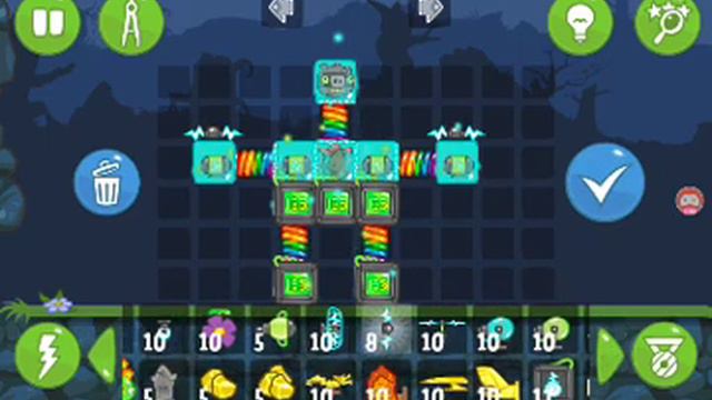 Bad piggies HD super crazy Robot! ( Бэт пиггес хд супер крэзи робот!) смотреть онлайн