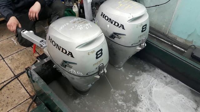 Продам лодочный мотор HONDA BF8лс 50тр от PLANET-WATERSPORT.RU