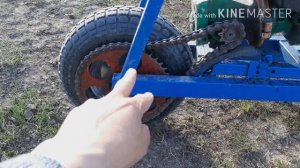 Мопед из бензопилы Дружба 4