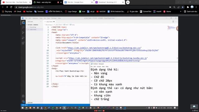 Lập trình Server Android - B1 - Using Bootstrap 5 смотреть онлайн