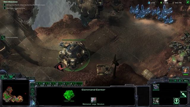 StarCraft: Mass Recall V7.0 Terran Campaign Mission 7 - The Trump Card смотреть онлайн