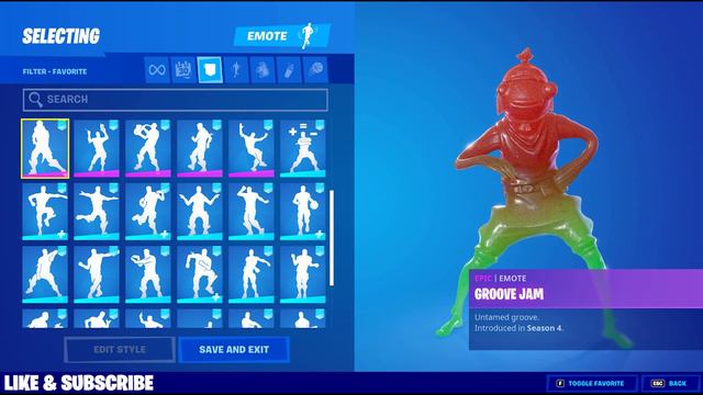 Fortnite Gummy Fishstick Skin With Best Dances & Emotes! смотреть онлайн