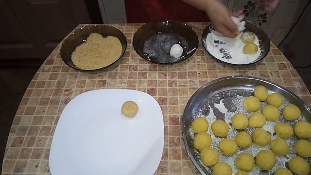 ХРУСТЯЩИЕ КАРТОФЕЛЬНЫЕ ШАРИКИ НЕЖНЫЕ ВНУТРИ !!! смотреть онлайн