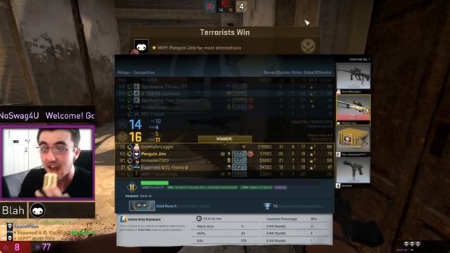 ТОП 10 крутого дропа после мм (CS:GO) смотреть онлайн