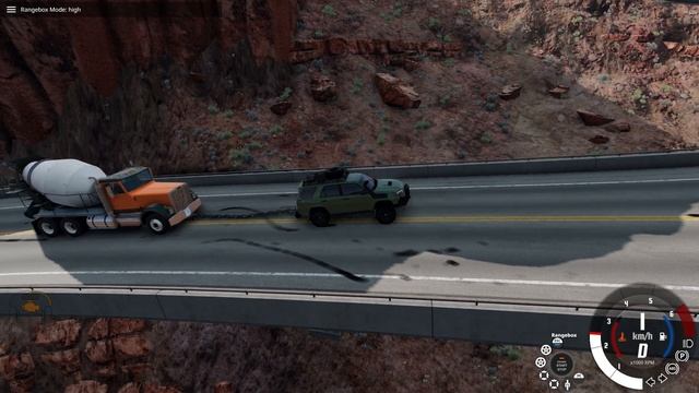 Engine Fails Toyota 4Runner Concrete Truck Pull Challange BeamNG.drive смотреть онлайн