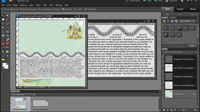 Text Paths Made Easy in Photoshop and PSE смотреть онлайн