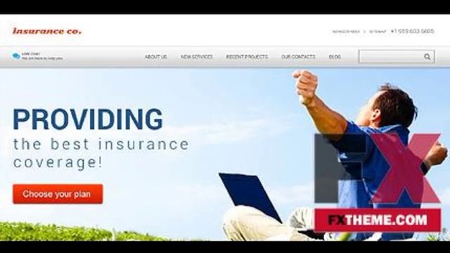 Insurance WordPress Theme by Cerberus WordPress TMT by Braxton Aloysius смотреть онлайн