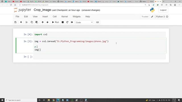 How to Crop Image in OpenCv python | Crop photo смотреть онлайн