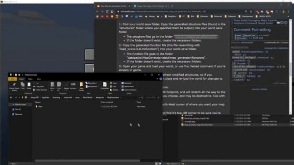 Minecraft Image to Map Generator - Generating and Importing Structures