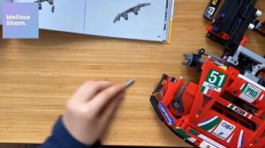 LEGO Ferrari 488 GTE Speed Build