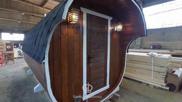 Обзор бани на продажу: квадробочка 4м из термодоски №82300186 смотреть онлайн