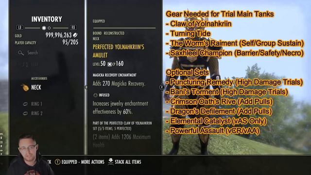Trials Main Tank Build [All Classes] | Elder Scrolls Online | Ascending Tide