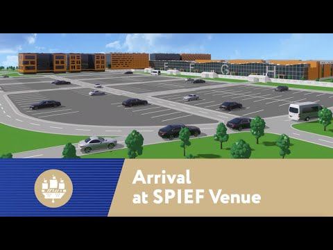 Arrival at the SPIEF venue смотреть онлайн