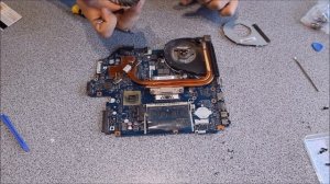 Разборка, чистка и замена термопасты на Ноутбуке Acer Aspire 5750G 2414G75Mnkk