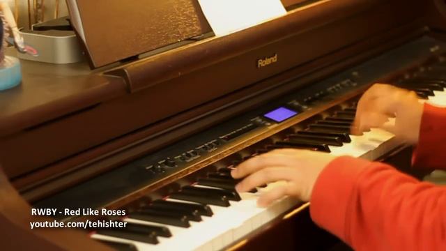 RWBY - Red Like Roses (Piano) смотреть онлайн