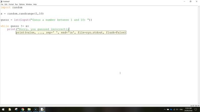 Python Tutorial - While Loop - Guessing Game смотреть онлайн