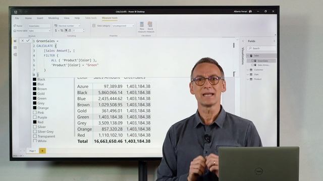 CALCULATE in DAX #01: Filters are tables смотреть онлайн