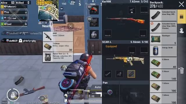 PUBG mobile с телефона соло против сквадов / сквадыы смотреть онлайн
