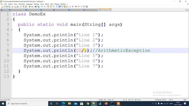 Why do we Need to Handle Exception in Java in Hindi смотреть онлайн
