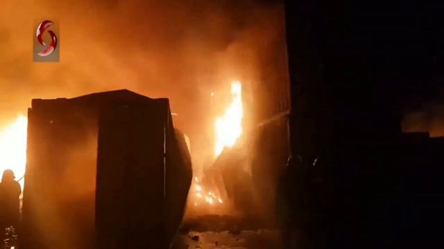 Появились кадры израильской атаки на район в Сирии, где находится авиабаза РФ смотреть онлайн