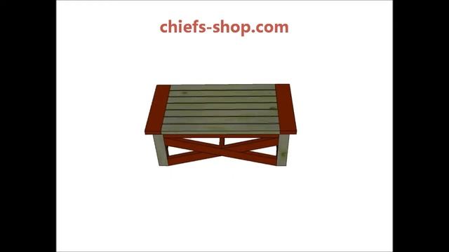 Chief's Shop Sketch of the Day: Garden Accent Bench смотреть онлайн