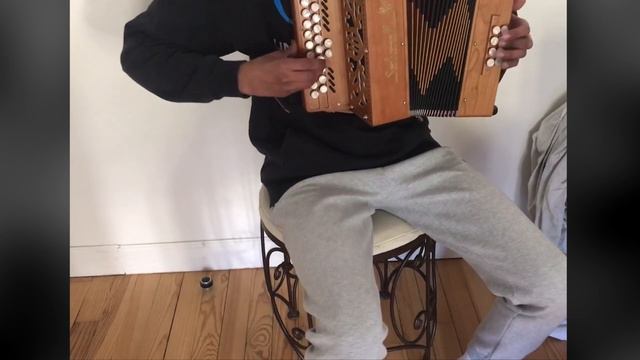 Point de Couvent - Diatonic Accordion Cover (With partition in desc) смотреть онлайн