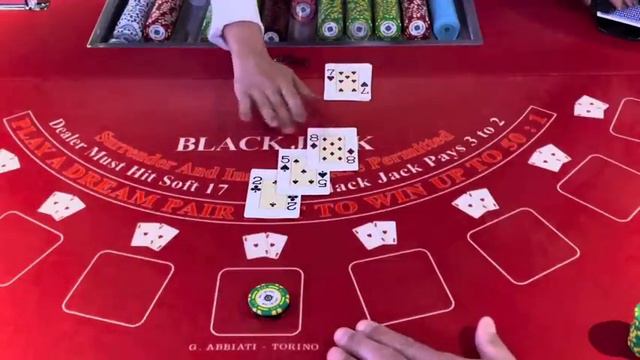 🔴BLACKJACK ON A CRUISE! 🟡HUGE DOUBLE! смотреть онлайн
