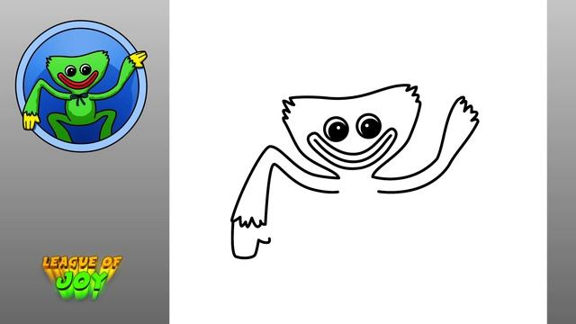 How to DRAW MINI HUGGY - Poppy Playtime Chapter 2 смотреть онлайн