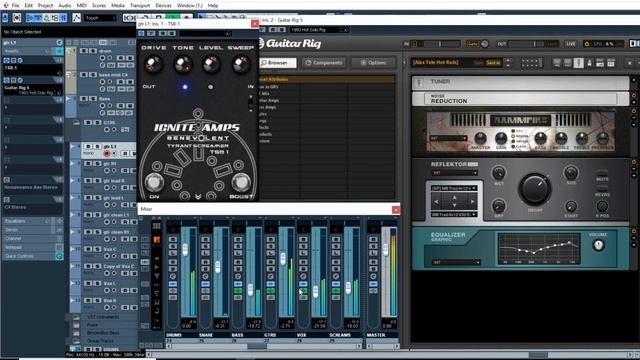 FREE Guitar Rig 5 Post-Hardcore // Modern Metal // Djent tone preset смотреть онлайн