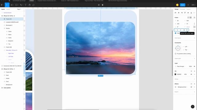 Flat UI Design in Figma: Social Media App - full course смотреть онлайн