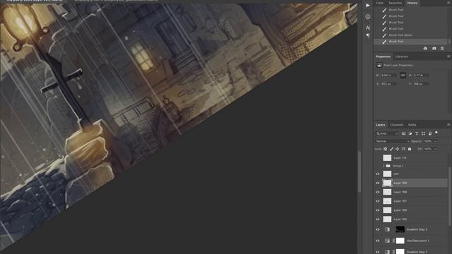 Painting a rainy day in Giants Crown + tips for painting moody, rainy scenes смотреть онлайн