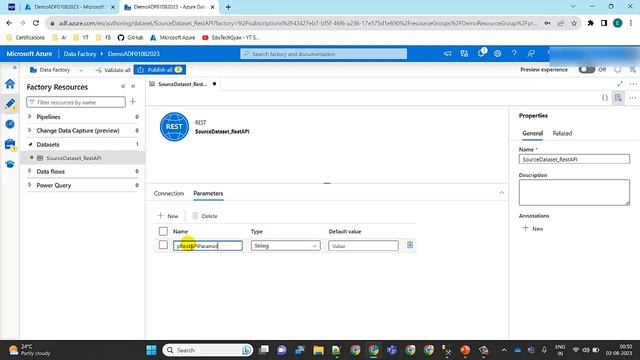 1: Copy the Response of REST API with parameters to Azure SQL DB using Azure Data Factory смотреть онлайн