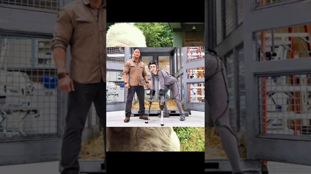 Как снимались некоторые сцены из фильма «Рэмпейдж»(2018 года) смотреть онлайн