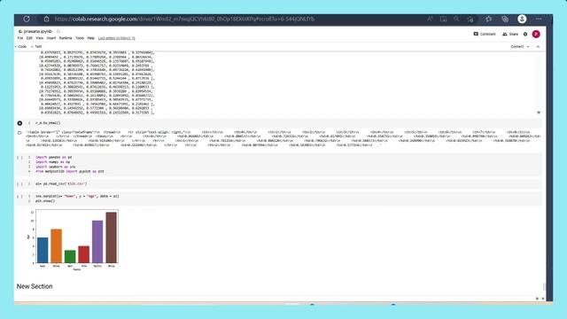 Colab Notebook for Python coding смотреть онлайн
