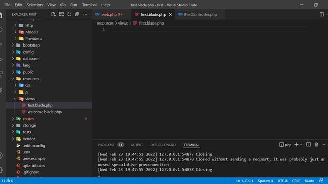 Routing in Laravel 9 and 8 part 2 смотреть онлайн