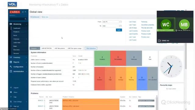 Monitoring infrastruktury IT z Zabbix смотреть онлайн